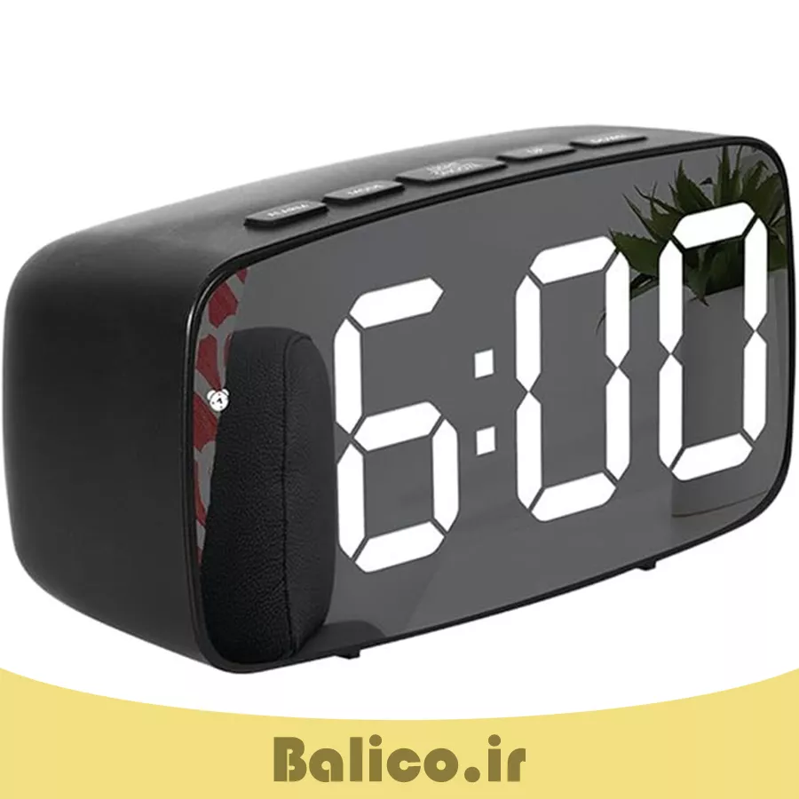 ساعت رومیزی دیجیتال بالیکو مدل GH0711L دارای نمایش تاریخ دماسنج و زنگ بیداری