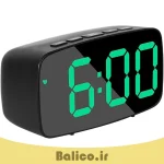 ساعت رومیزی دیجیتال بالیکو مدل GH0711L دارای نمایش تاریخ دماسنج و زنگ بیداری