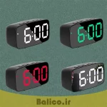 ساعت رومیزی دیجیتال بالیکو مدل GH0711L دارای نمایش تاریخ دماسنج و زنگ بیداری