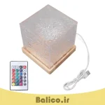 چراغ خواب بالیکو طرح اتمسفر مدل مکعب مولتی کالر کنترل دار