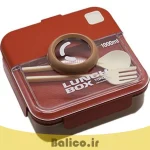 لانچ باکس و ظرف غذا یاکادا رنگ قرمز