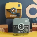 لانچ باکس و ظرف غذا یاکادا ظرفیت 1000 میل طرح دوربین