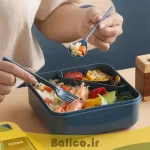 لانچ باکس و ظرف غذا یاکادا ظرفیت 1000 میل نمای داخلی