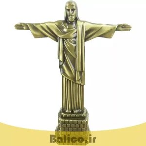 تندیس فلزی بالیکو طرح مسیح برزیل کد 9-212 10 تندیس فلزی بالیکو طرح مسیح برزیل کد 9-212
