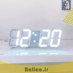 ساعت رومیزی دیجیتال بالیکو رنگ نور سفید