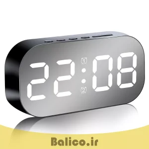 ساعت رومیزی دیجیتال بالیکو مدل LED CLOCK دارای نمایش تاریخ دماسنج و دو زمان زنگ بیداری 178 ساعت رومیزی دیجیتال بالیکو مدل LED CLOCK دارای نمایش تاریخ دماسنج و دو زمان زنگ بیداری