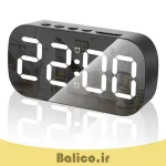 ساعت رومیزی دیجیتال بالیکو مدل LED CLOCK دارای نمایش تاریخ دماسنج و دو زمان زنگ بیداری