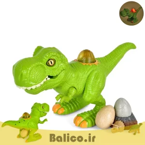 فروشگاه بالیکو 130 اسباب بازی طرح دایناسور تخم گذار موزیکال و چراغدار مدل DINOSAUR PLANET کد RS060