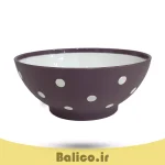 پیاله خالدار هوبی لایف ترکیه مدل 2281 حجم 350 میلی‌لیتر | طرح شاد، باکیفیت و مناسب سرو روزانه