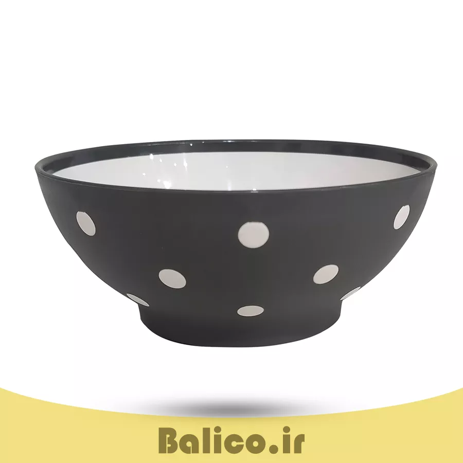 پیاله خالدار هوبی لایف ترکیه مدل 2281 حجم 350 میلی‌لیتر | طرح شاد، باکیفیت و مناسب سرو روزانه