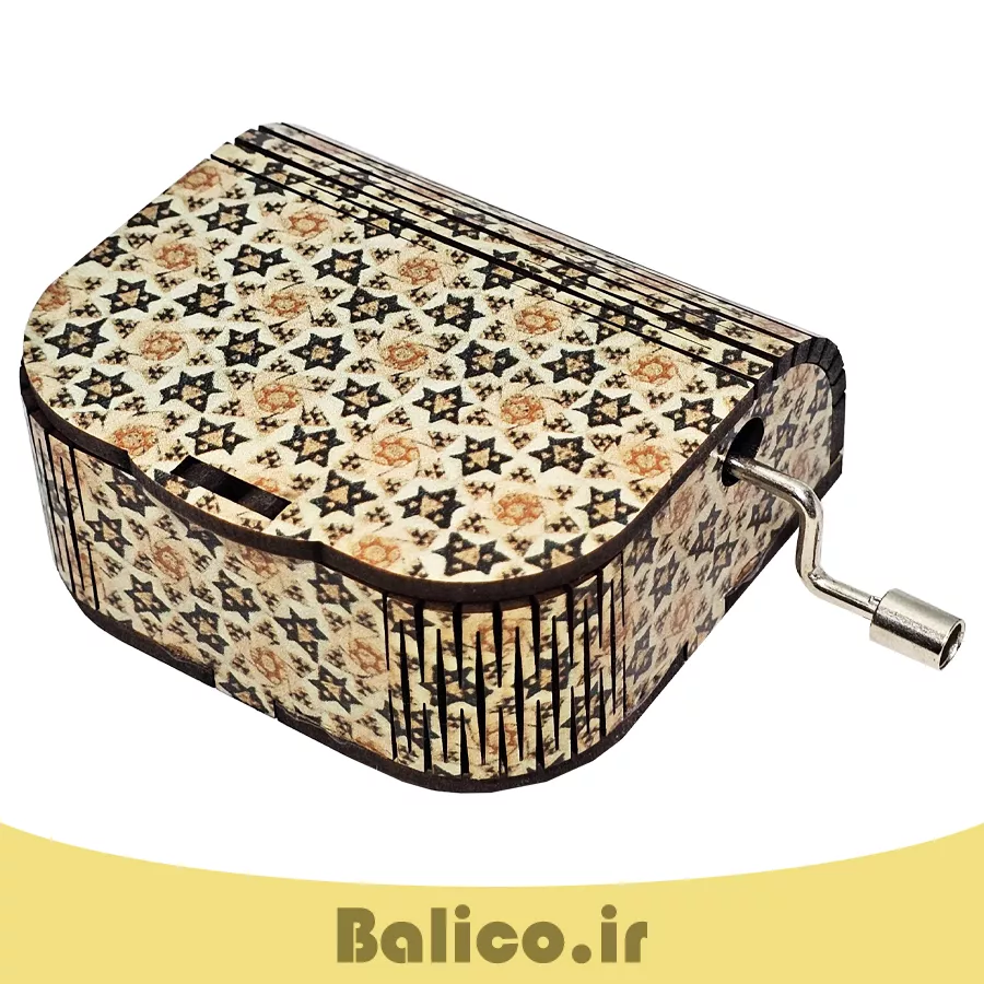 جعبه موزیکال بالیکو طرح خاتم