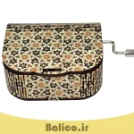 جعبه موزیکال بالیکو طرح خاتم نمای جلو