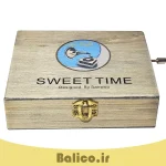 جعبه موزیکال بالیکو طرح SWEET TIME مدل Music Night نمای جلو