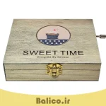 جعبه موزیکال بالیکو طرح SWEET TIME مدل Cupcake