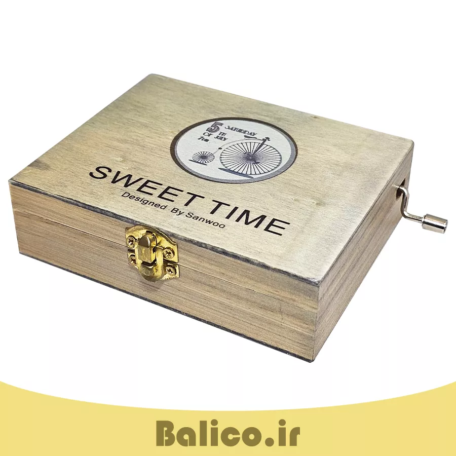 جعبه موزیکال بالیکو طرح SWEET TIME مدل Saturday