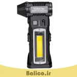 جت فن ویولنت اصلی مدل F020B همراه با دو چراغ شارژی پر قدرت