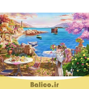 پازل 1000 تکه برند HUA DADA طرح Lakeside Leisure Time 4 پازل 1000 تکه برند HUA DADA طرح Lakeside Leisure Time