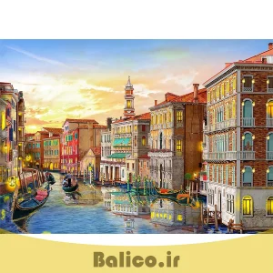 پازل 1000 تکه برند HUA DADA طرح Grand Canal of Venice