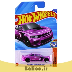 ماکت ماشین هات ویلز مدل دوج چارجر 20 DODGE CHARGER HELLCAT صورتی 17 ماکت ماشین هات ویلز مدل دوج چارجر 20 DODGE CHARGER HELLCAT صورتی