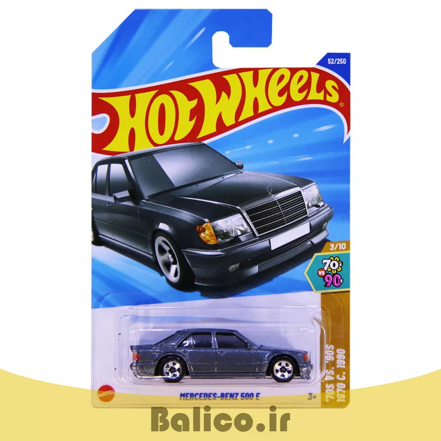 ماکت ماشین هات ویلز مدل مرسدس بزنز MERCEDES BENZ 500 E سری 70S VS 90S 1970 C 1990 6 ماکت ماشین هات ویلز مدل مرسدس بزنز MERCEDES BENZ 500 E سری 70S VS 90S 1970 C 1990