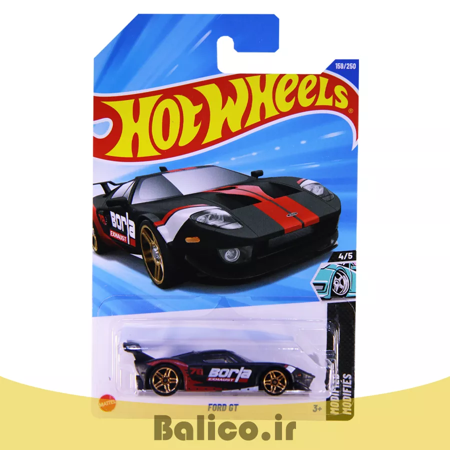 ماکت ماشین هات ویلز مدل فورد FORD GT سری MODIFIED