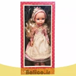 عروسک دختر little milly ارتفاع 35 سانتی متری کد 01