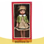 عروسک دختر little milly ارتفاع 35 سانتی متری کد 06