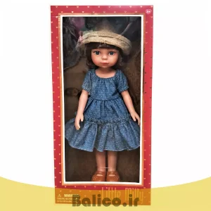 عروسک دختر little milly ارتفاع 35 سانتی متری کد 02