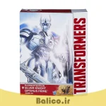 ماشین تبدیل شونده ترانسفورمرز آپتیموس پرایم برند هاسبرو مدل SILVER KNIGHT OPTIMUS PRIME