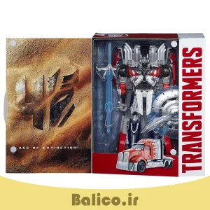 ماشین تبدیل شونده ترانسفورمرز آپتیموس پرایم برند هاسبرو مدل SILVER KNIGHT OPTIMUS PRIME