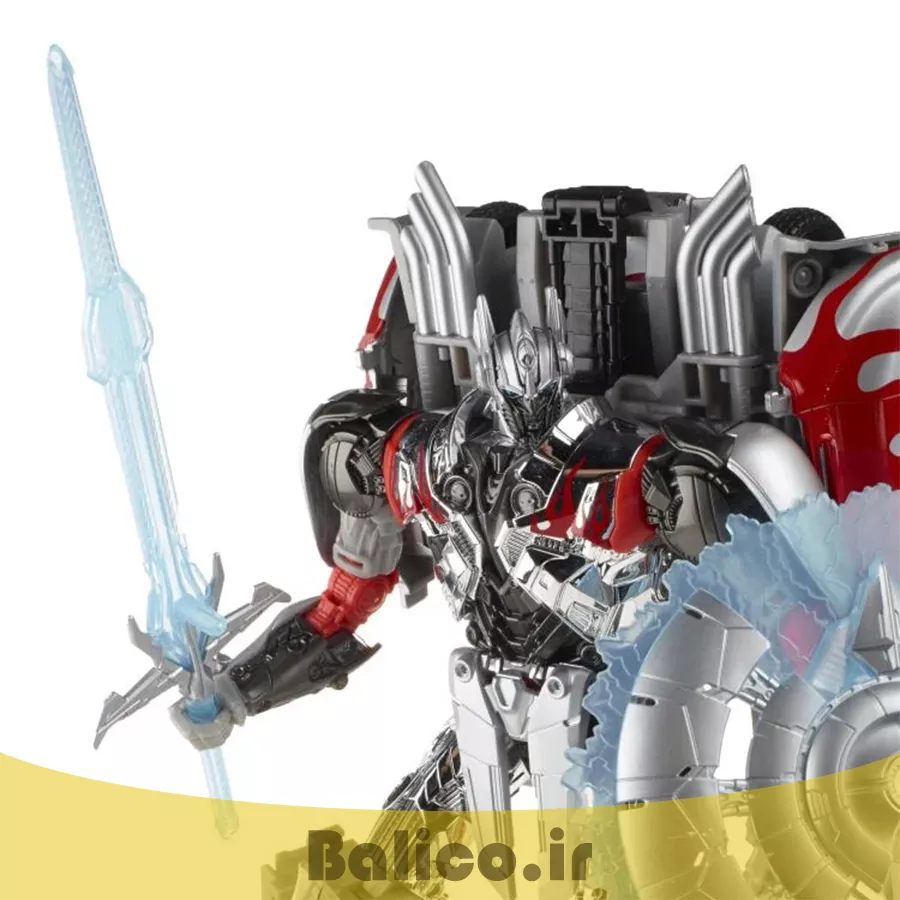 ماشین تبدیل شونده ترانسفورمرز آپتیموس پرایم برند هاسبرو مدل SILVER KNIGHT OPTIMUS PRIME 6 ماشین تبدیل شونده ترانسفورمرز آپتیموس پرایم برند هاسبرو مدل SILVER KNIGHT OPTIMUS PRIME