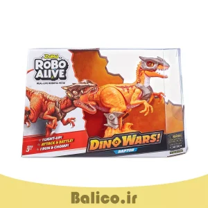دایناسور رباتیک زورو ROBO ALIVE مدل DINO WARS RAPTOR