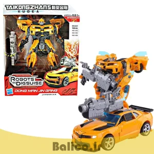 ماشین تبدیل شونده ترانسفورمرز مدل بامبلبی BUMBLEBEE کد K802